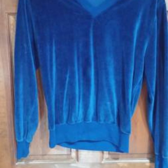 VELOUR PULLOVER - Picture 2 of 2